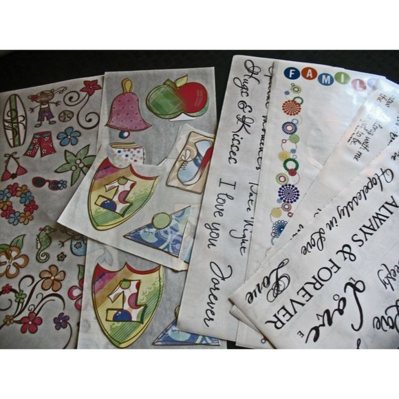 Lot of Jumbo Great Length Stickers, Playful, Gazebo Title stickers, - Picture 2 of 5